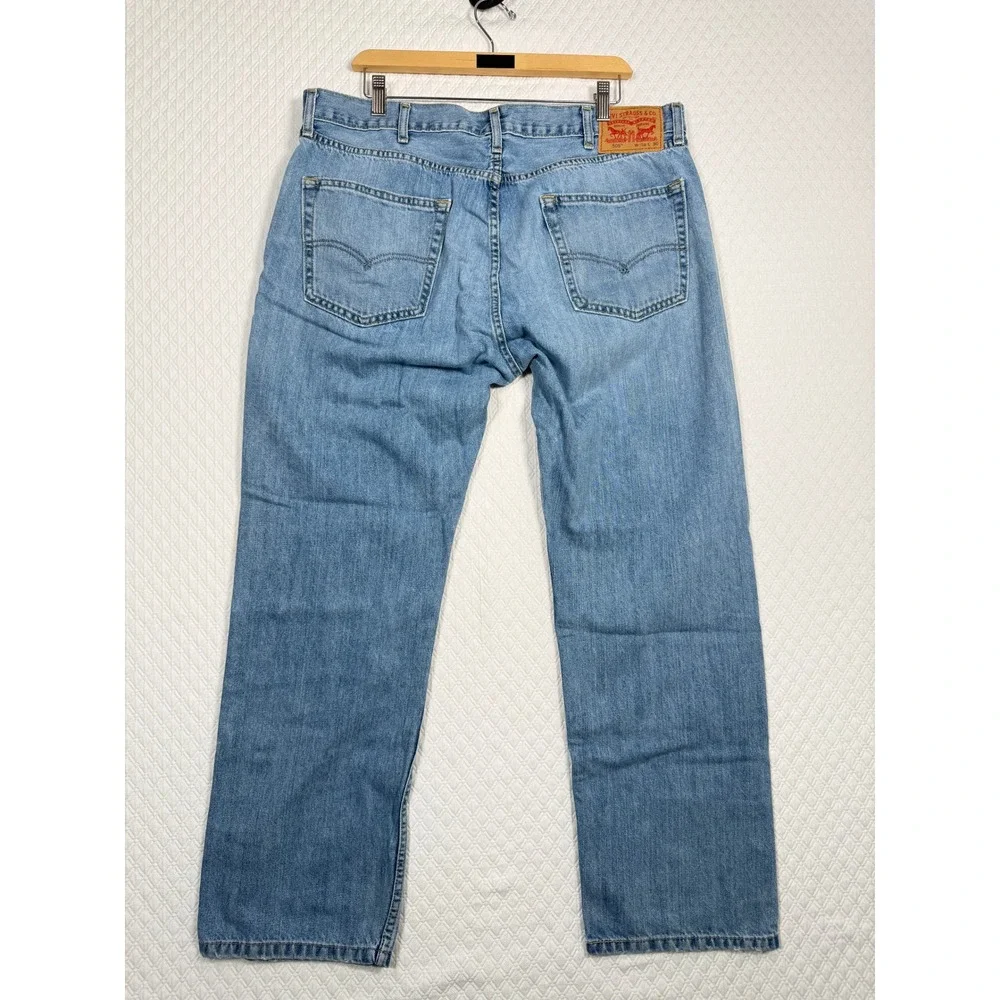 Levis 501XX Original Straight Leg VTG Thrashed Denim Button Fly Jeans Fits34x34